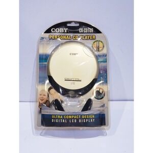 Coby CX-CD109 Portable CD Player with Headphones - NEW